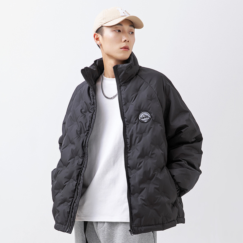 Winter retro keep warm velvet down jacket