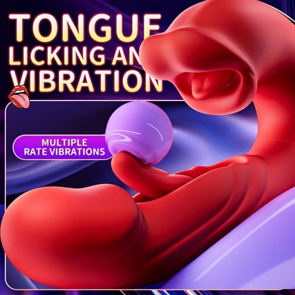 Vibrateur 3-en-1 rechargeable en forme de u avec stimulation orale_voghion.com