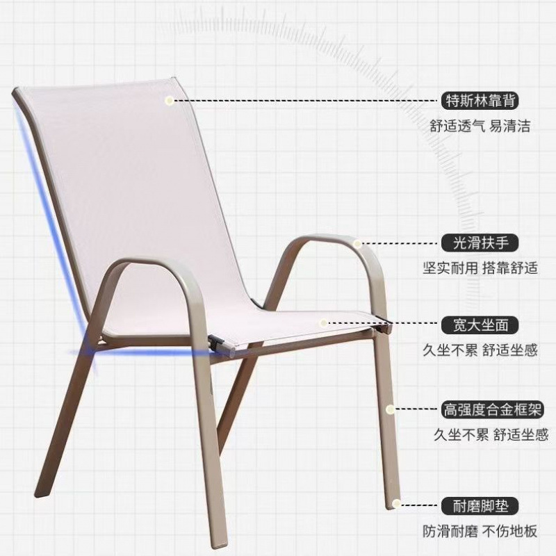 Silla alta de champagne