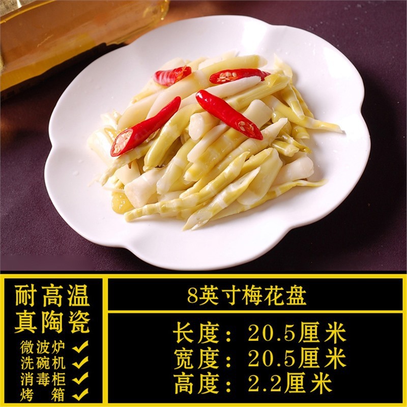 特殊な形のプレート、業務用家庭用不規則な白いセラミックディナープレート、ホテルの食器、レストランの涼しいスタイル|undefined