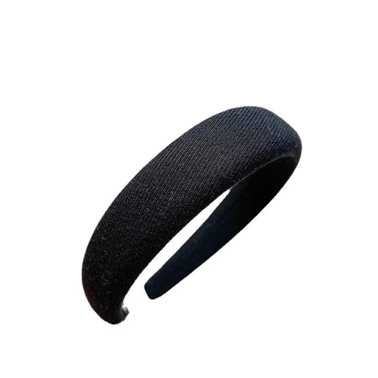 Alto cráneo esponja banda de cabello para mujeres 2024 nueva tarjeta de cabello de presión universal lavar la cara banda de cabello para el cabello para mostrar la cara pequeña