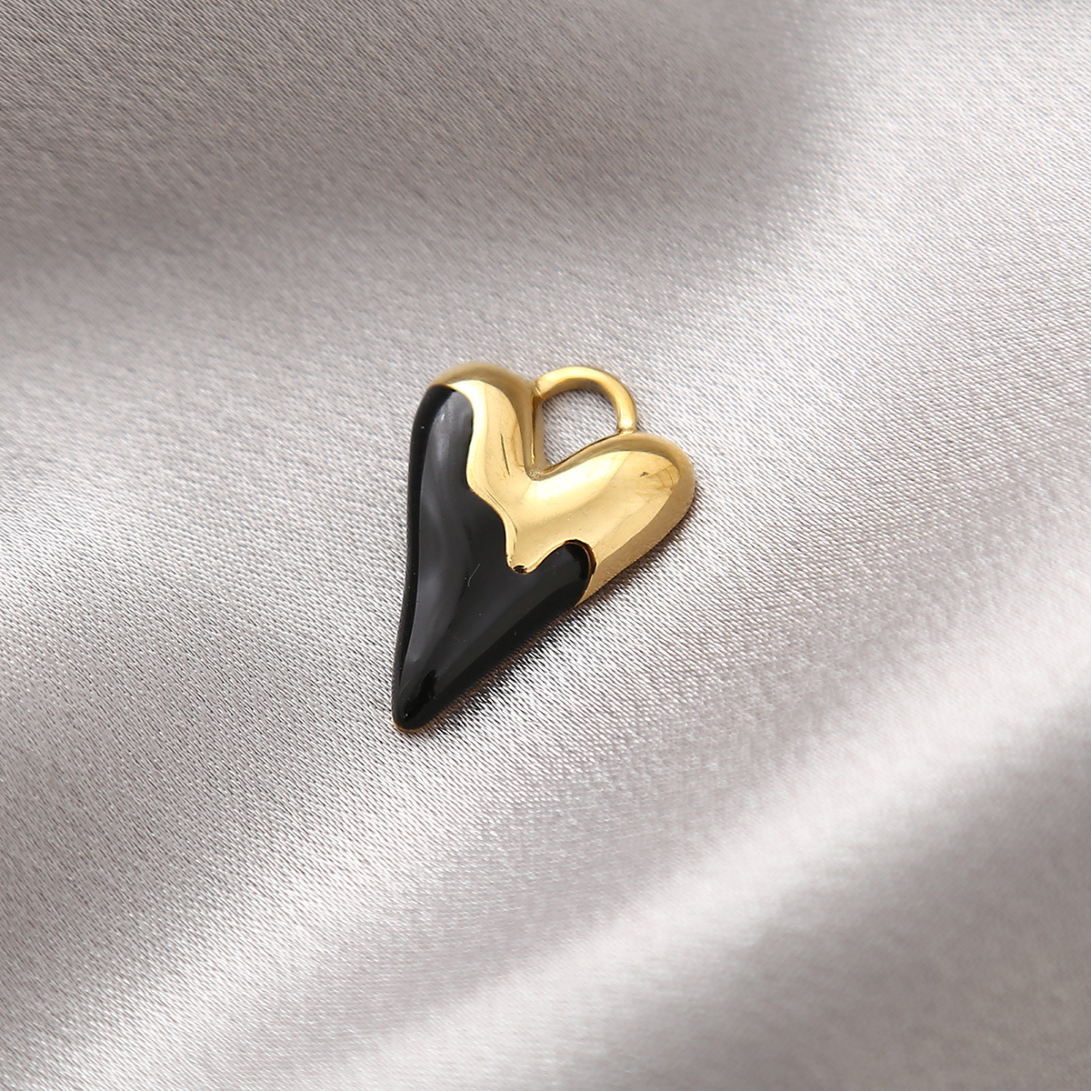 1 Pieza 17x25mm Acero Inoxidable 304 Forma De Corazón Colgante Accesorios De Joyería display picture 4