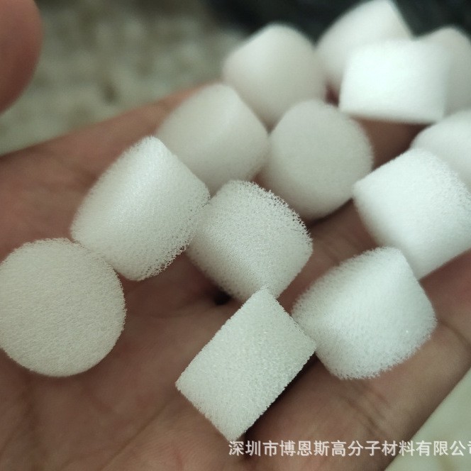 白色海绵柱 过滤海绵 粗细孔都有 大小柱都可以做 量大优惠