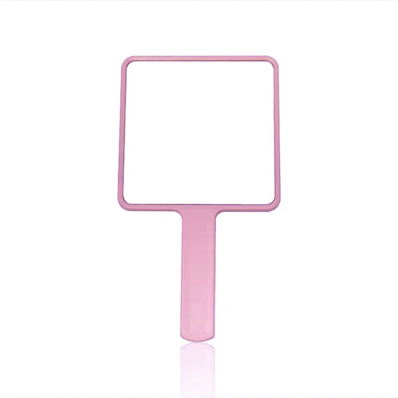 Diy para niños de mano espejo maquillaje material paquete dibujos animados hechos a mano puro pegamento de crema espejo juguete regalos para chicas