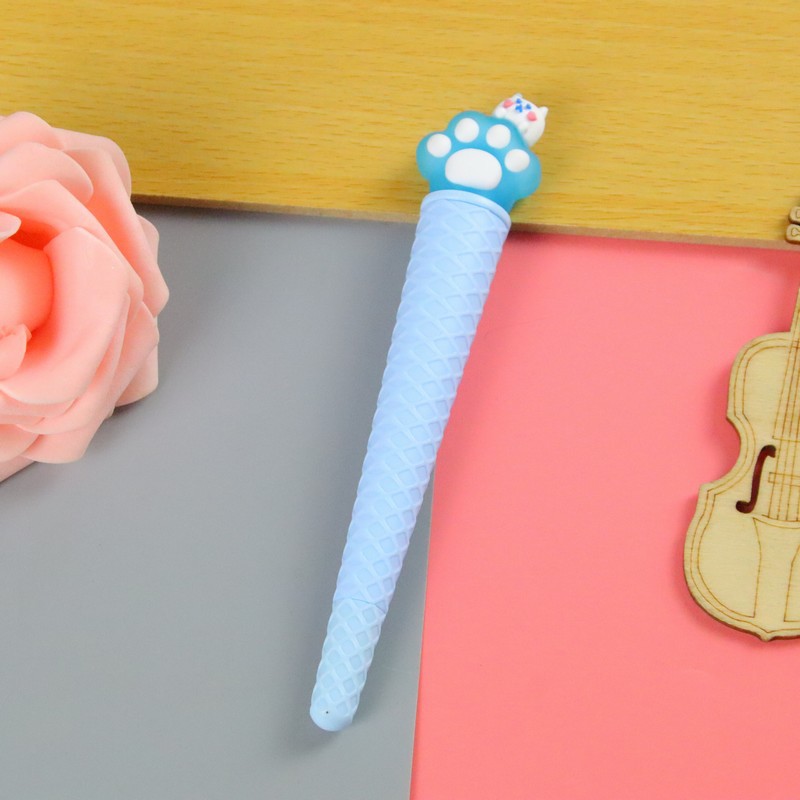 Bolígrafo de góner Haagen-Dazs Bolígrafo de góner de cono de dibujos animados Bolígrafo de góner de helado Papelería creativa Regalo de premio para estudiantes