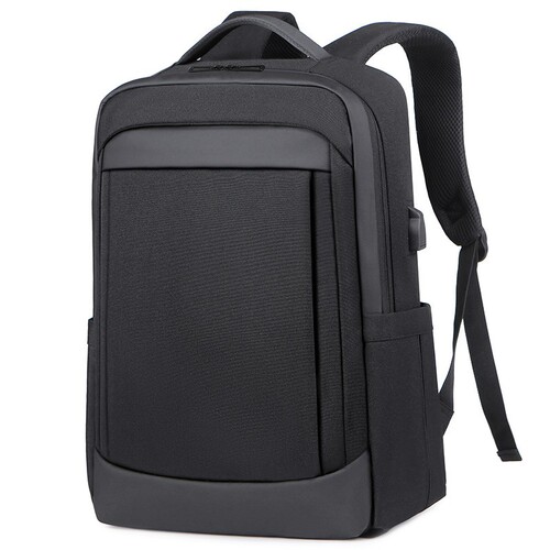 Customized backpack, simple large capacity junior high school backpack, college boy, high school student backpack with logo printed on it