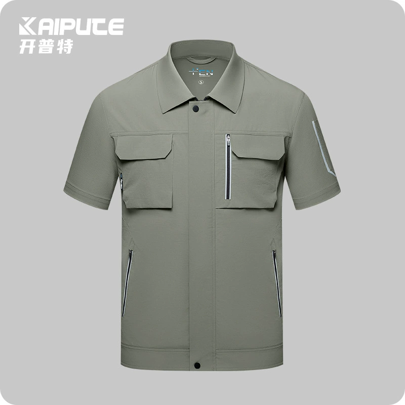 Трансграничный летний быстрый сухой комбинезон с короткими рукавами