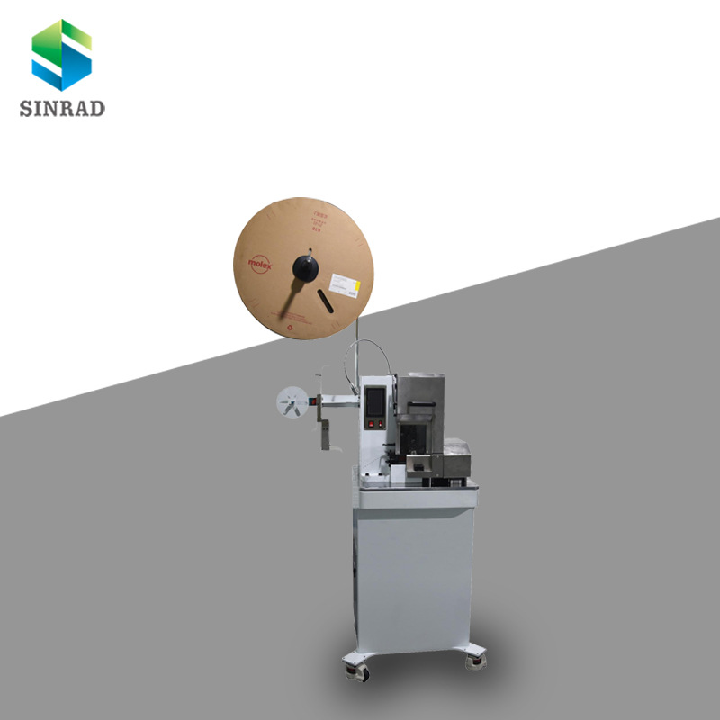 气动连剥带打端子机 全自动静音端子机 端子压接机剥皮打端一体机