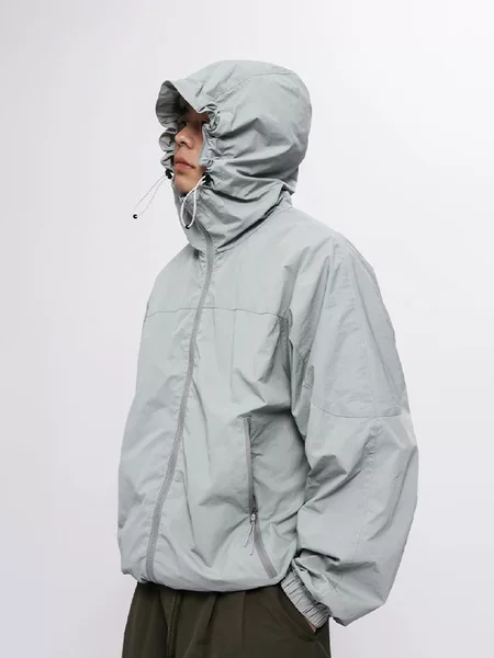 Mountain-Style Lightweight Sun Protection Clothing for Men and Women, Summer Waterproof Sun Protection Clothing, Ice Silk Cool-Feeling Outdoor Skin Clothing Jacket