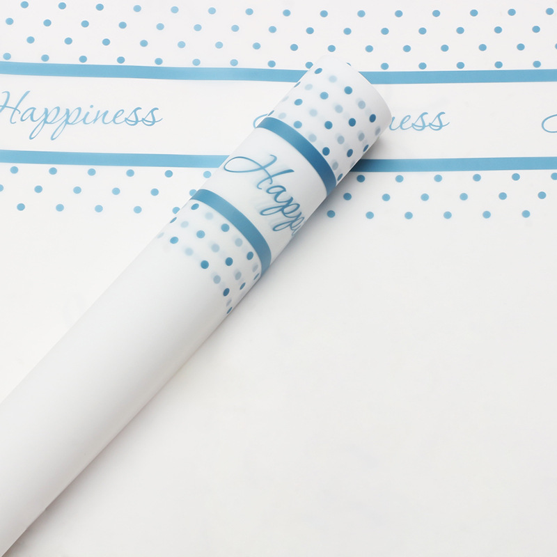 Huaxi Xiaomeito Papel liso coreano Papel de envolver de flores Ramo mate impermeable Flores Diy Regalo Floristería Papel de envolver de flores