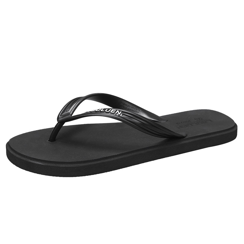 Nuevas chanclas de playa de verano para hombres, chanclas de moda de moda coreana, sandalias de pvc de personalidad de verano para hombres
