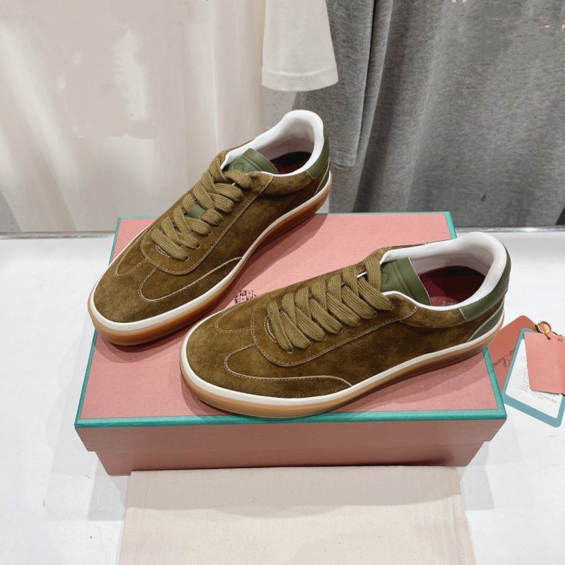 Authentic Leather Trainers For Couples Spring And Autumn Sneakers_voghion.com
