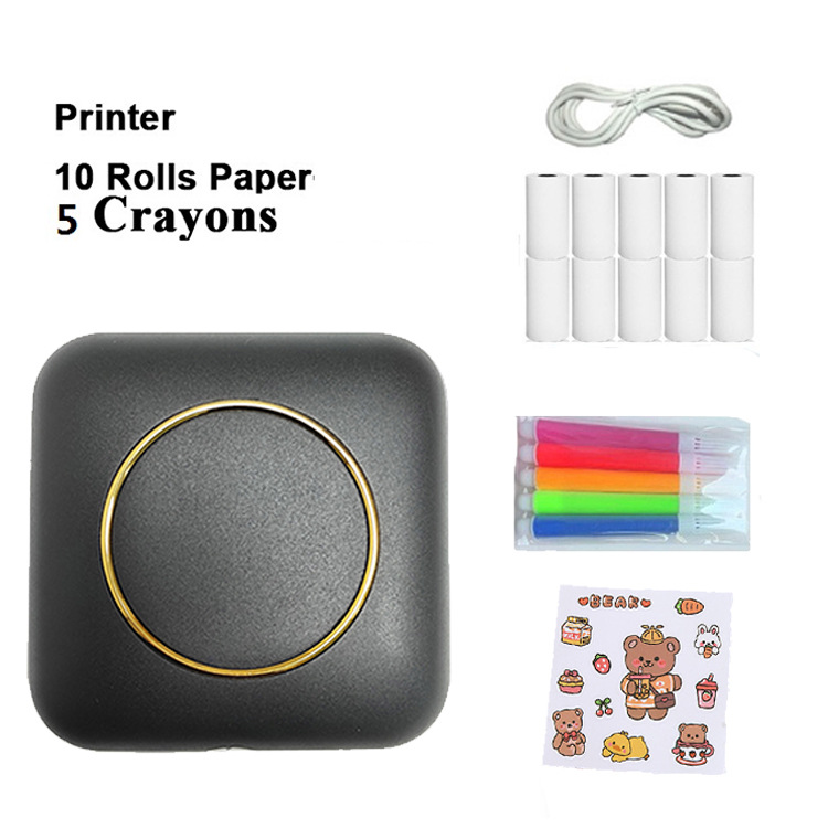 Nueva C20 mini pregunta incorrecta impresión térmica etiqueta adhesiva de mano hogar foto impresora bolsillo pequeño