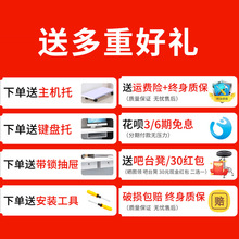 平面吧台桌收银台简约现代店铺小型接待台公司烤漆转角前台柜