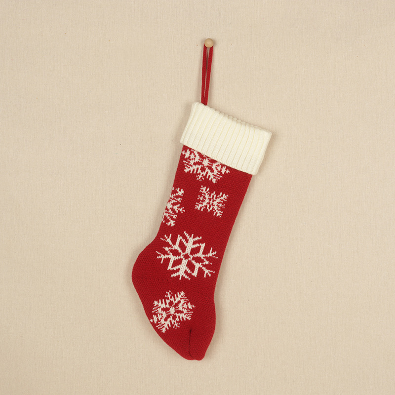 大きいサイズのクリスマスの靴下のキャンディーの袋のシーンは装飾のクリスマスツリーを飾ってニットのプレゼントの袋の贈り物の卸売りを飾ります。|undefined