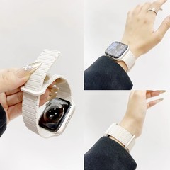 アップルS10腕時計iwatch9seバンドApplewatch8765マグネットシリコンに適しています