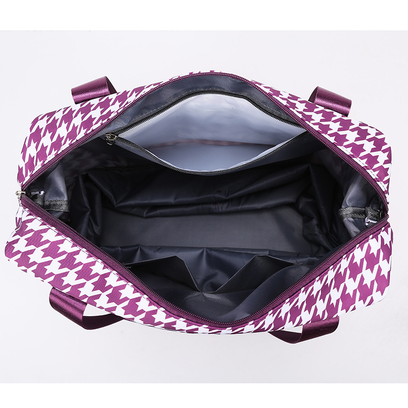 Nuevo bolso de viaje expandible de doble capa de separación en seco y húmedo de gran capacidad transfronterizo, bolso de equipaje con rueda universal portátil para mujer