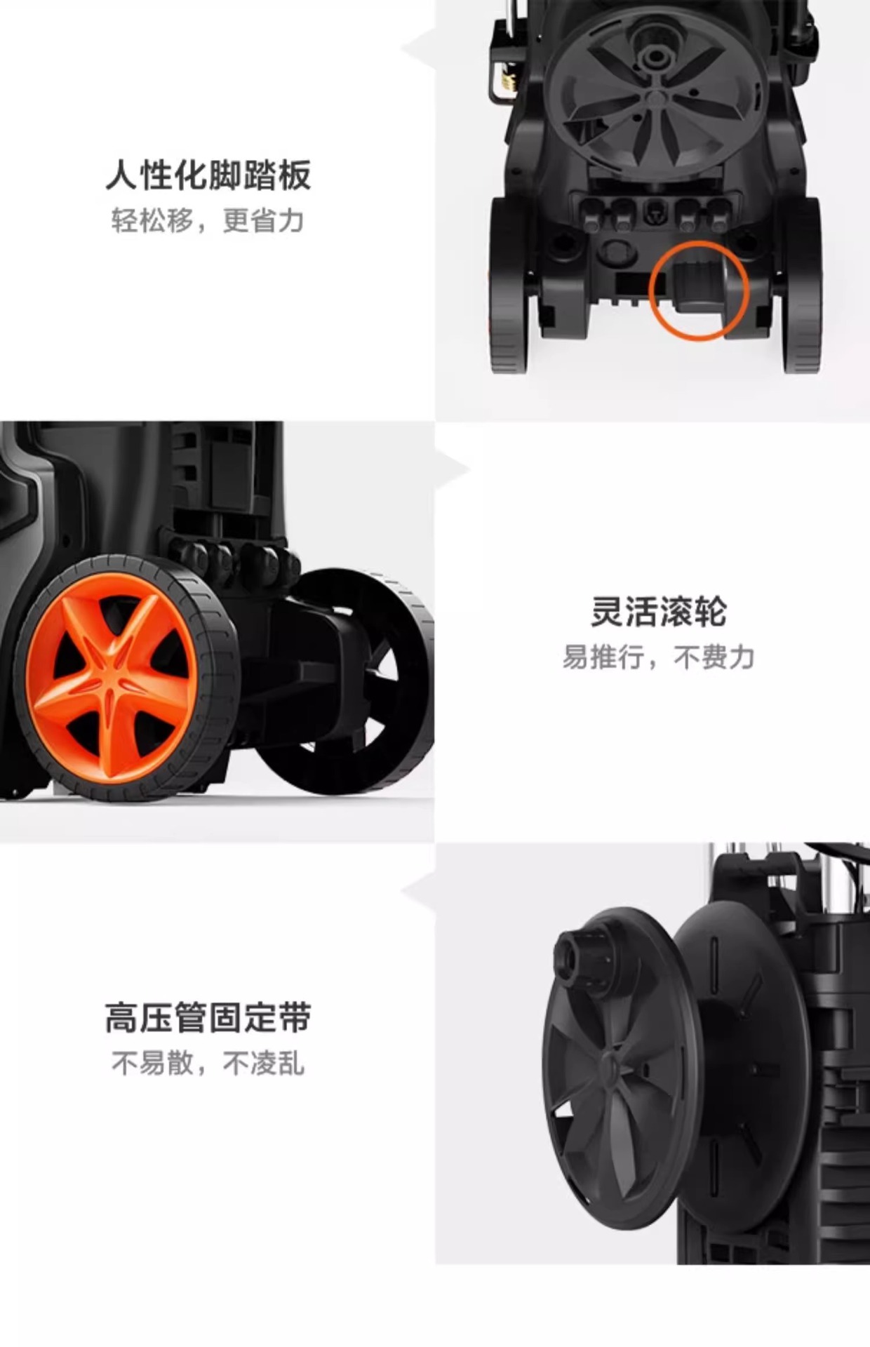 Yili 5780 Courtyard Cleaning Machine, Household Car Washing Machine, Water Pump, High-Pressure Water Gun, Floor Cleaning, Car Washing Tool, Sensor Gun