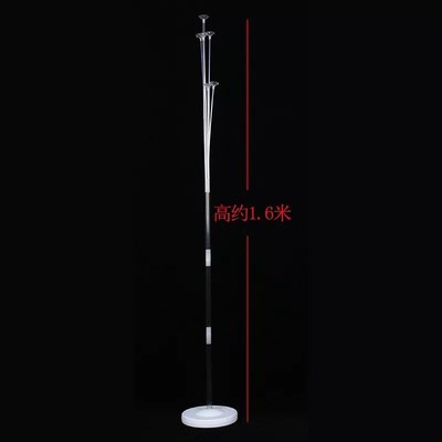Three sections of 7 balls of air balloon trees transparent bracket…
