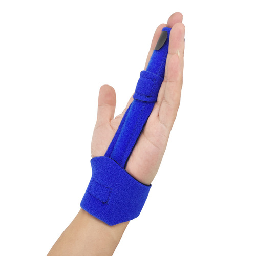 Amazon Sports Finger Splint Cover Thumb Reinforcement Protective Finger Cover Aluminum Strip Support Strap Finger Cover