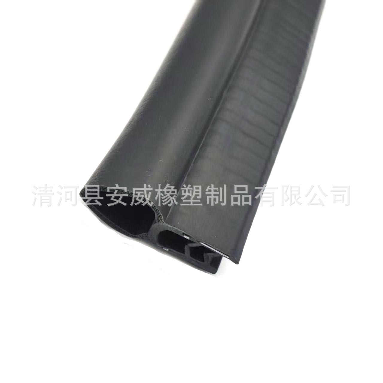 三元乙丙钢片密封条U型顶泡机柜防尘防撞胶条