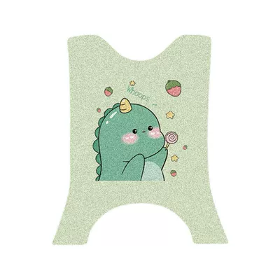 Battery Car Waterproof Foot Pad, Electric vehicle foot mat - tailing-fei-meng-eb-long-style-candy-dinosaur