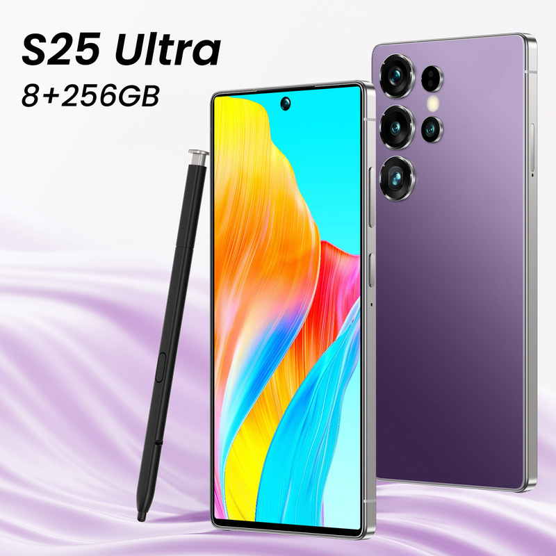 New cross-border S25 Ultra large screen smartphone global version real 4G Android 14 foreign trade OTG factory phone New cross-border S25 Ultra large screen smartphone global version real 4G Android 14 foreign trade OTG factory phone