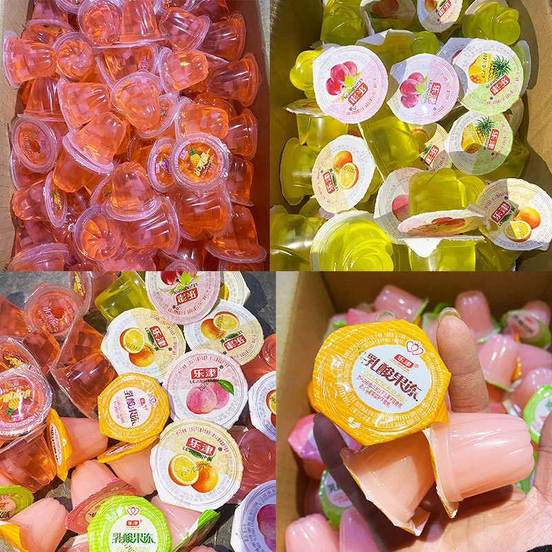 Производитель молочно-кислых бактерий fruity jelly целая коробка оптом Интернет-знаменитость повседневная закуска прилавок 10 юаней 3 фунта лейджин jelly