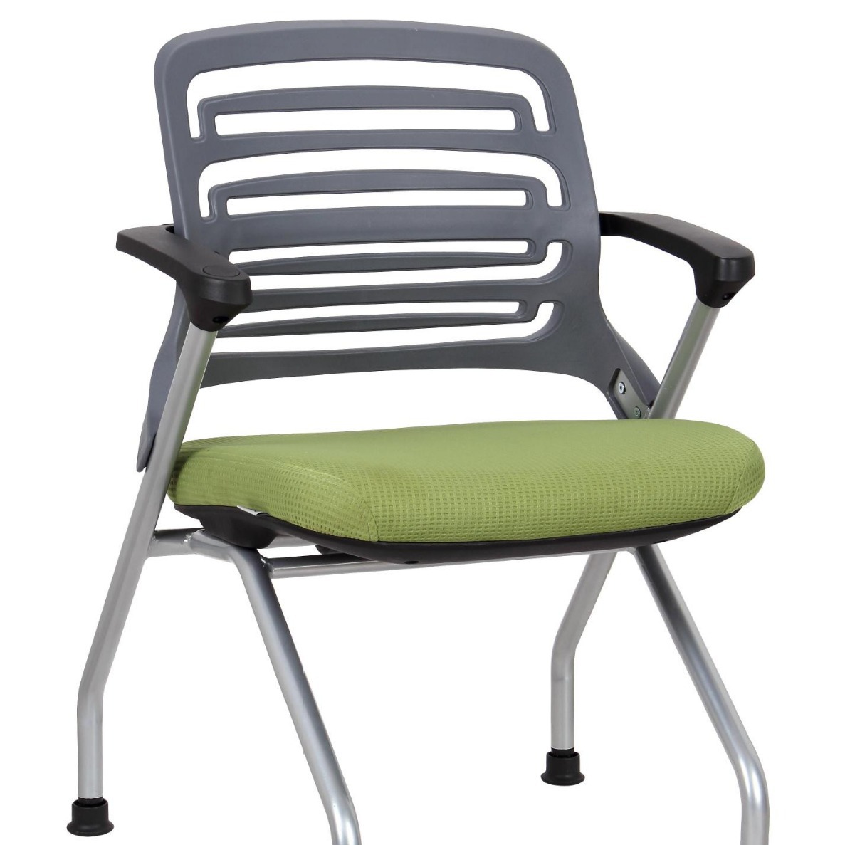 Silla plegable con respaldo y tablero – asiento de formación y conferencia, estructura plástica image 4