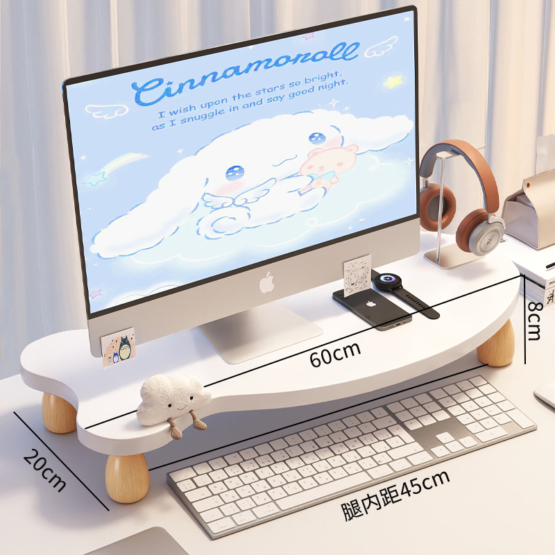 [단층] 작은 물고기 흰색 60*20