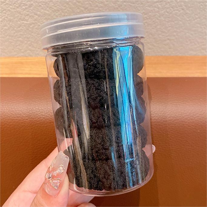 Corea del Sur nueva cuerda de pelo niñas Otoño e Invierno serie marrón toalla anillo niña alta elasticidad no duele tocado de pelo accesorios para el cabello