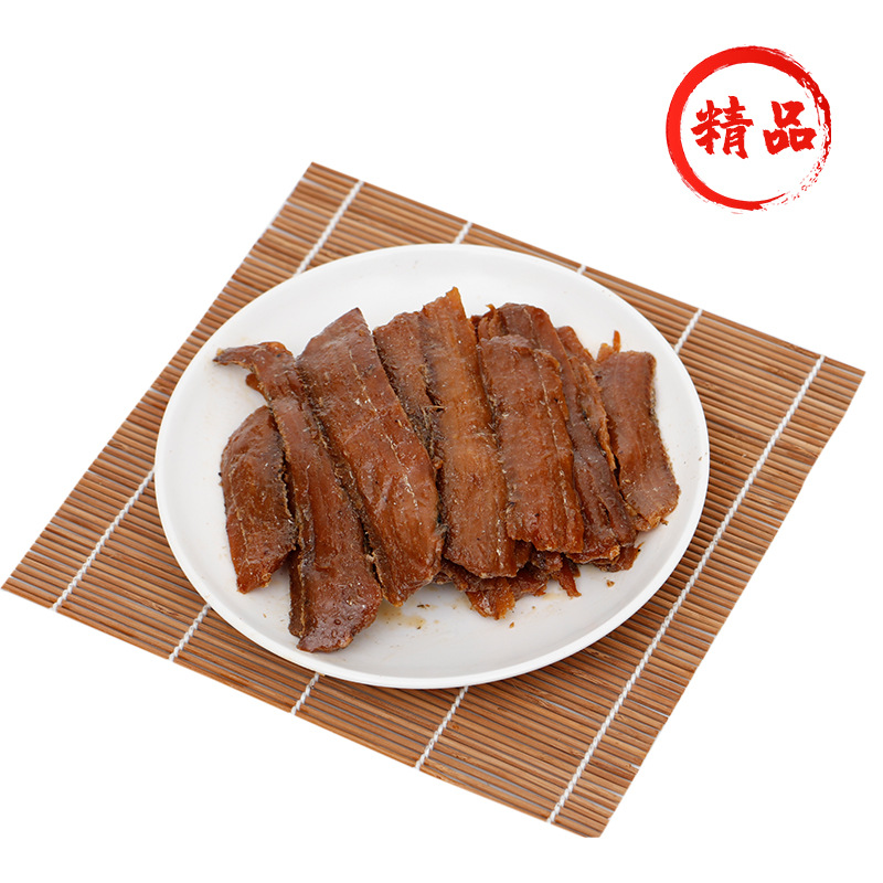 手撕带鱼1kg/袋骨酥带鱼特色五香即食熟食酥骨鱼段年货商用批发