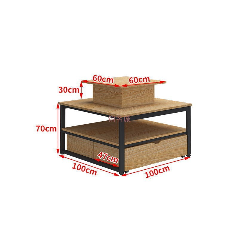 文具展架超市堆头货架展示柜母婴中岛化妆品展示台商场流水台