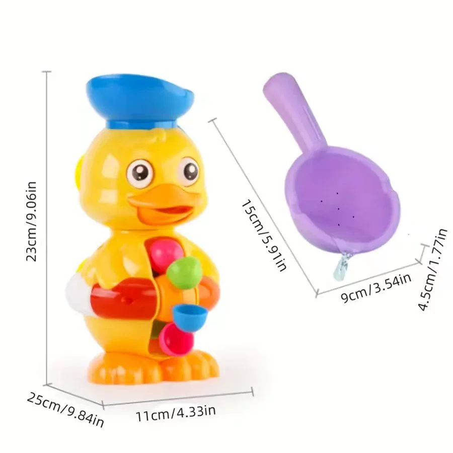B.Duck, вращающаяся игрушка для ванной, игра в воде