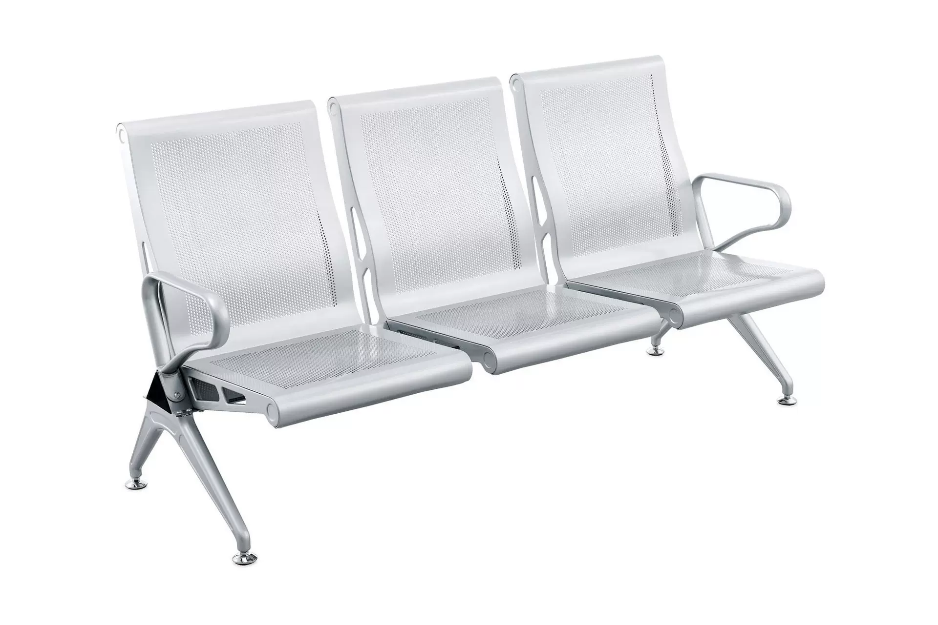 排椅三人位冷轧钢高背三角椅连排椅候诊椅车站等候椅公共椅机场椅