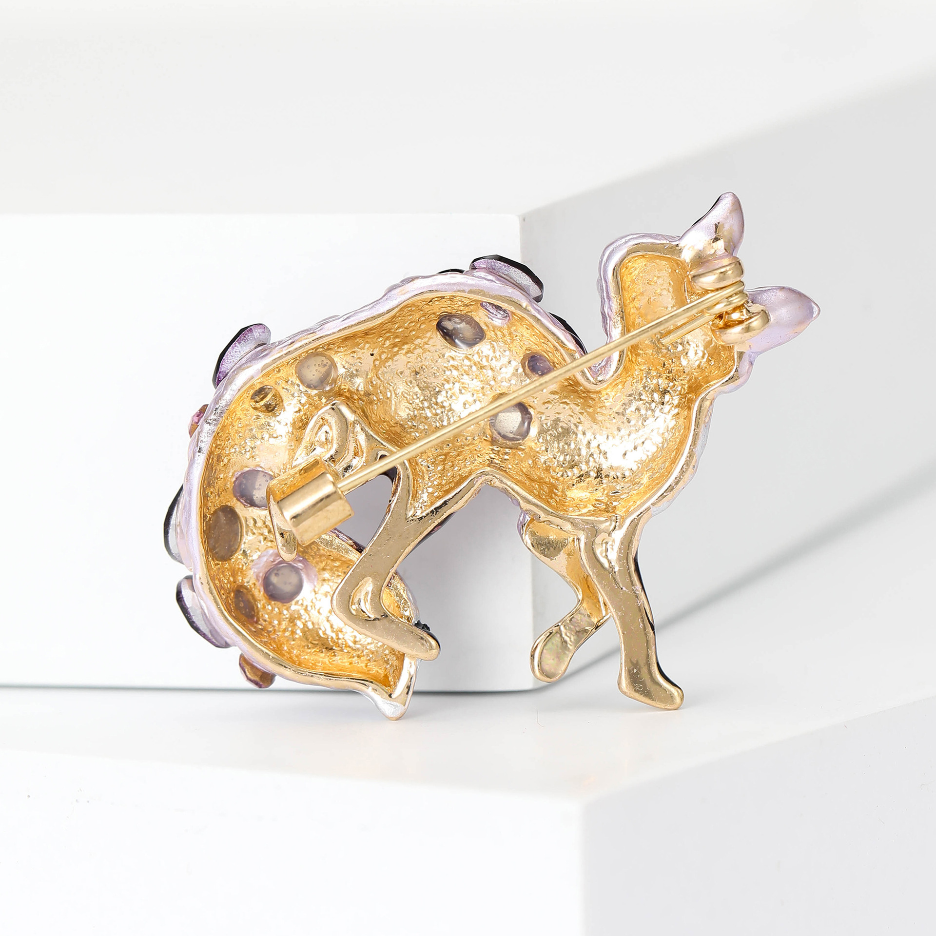 15g Weight Brooches Classification Holiday, Banquet Occasion Alloy Material Fox Pattern Women's Gender Casual, Elegant, Lady Style Casual Elegant Lady Pin Fox Alloy Women's Brooches 2