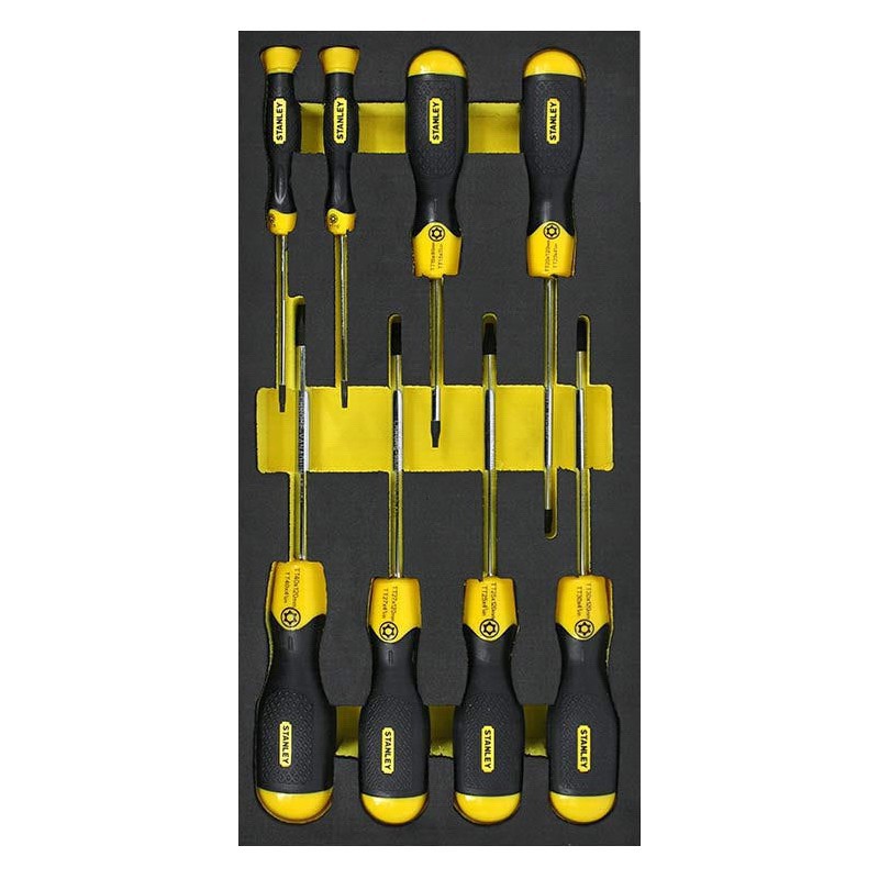 STANLEY 90-039-23 EVA 공구 홀더 세트-8개 꽃 모양 드라이버