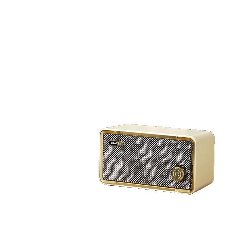 スーパーパワー レトロ Bluetooth 5.3 オーディオ ホーム高品質ポータブル デスクトップ ワイヤレス スピーカー TWS 屋外 F01|undefined