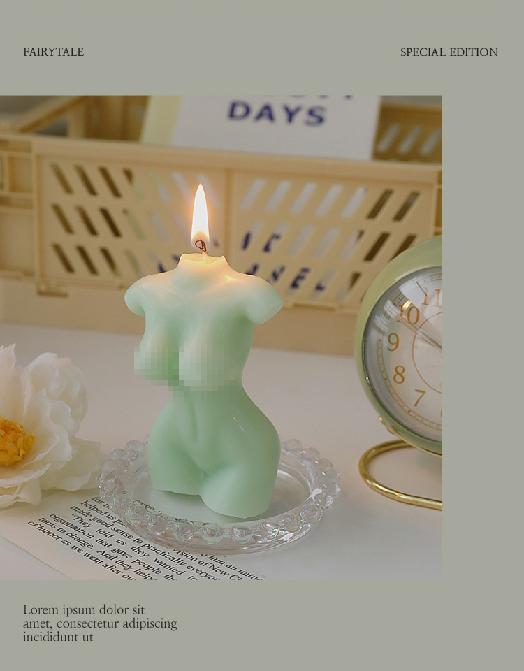 Fashion Human Body Paraffin Candle 1 Piece display picture 4