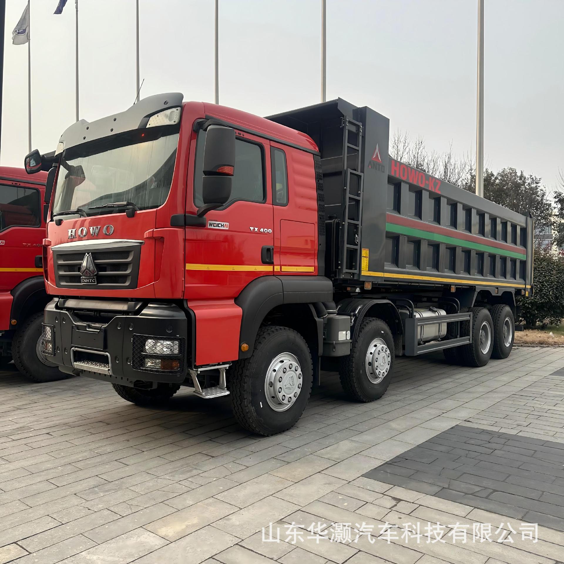 Cross-border Sinotruk HOWO TX Dump Truck, High Horsepower, Left and Right Steering Options, Mining Sand and Gravel Transport Tipper Truck