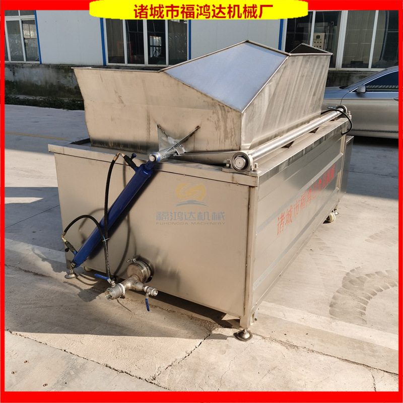 皮肚成套油炸设备 干猪皮温皮炸皮锅