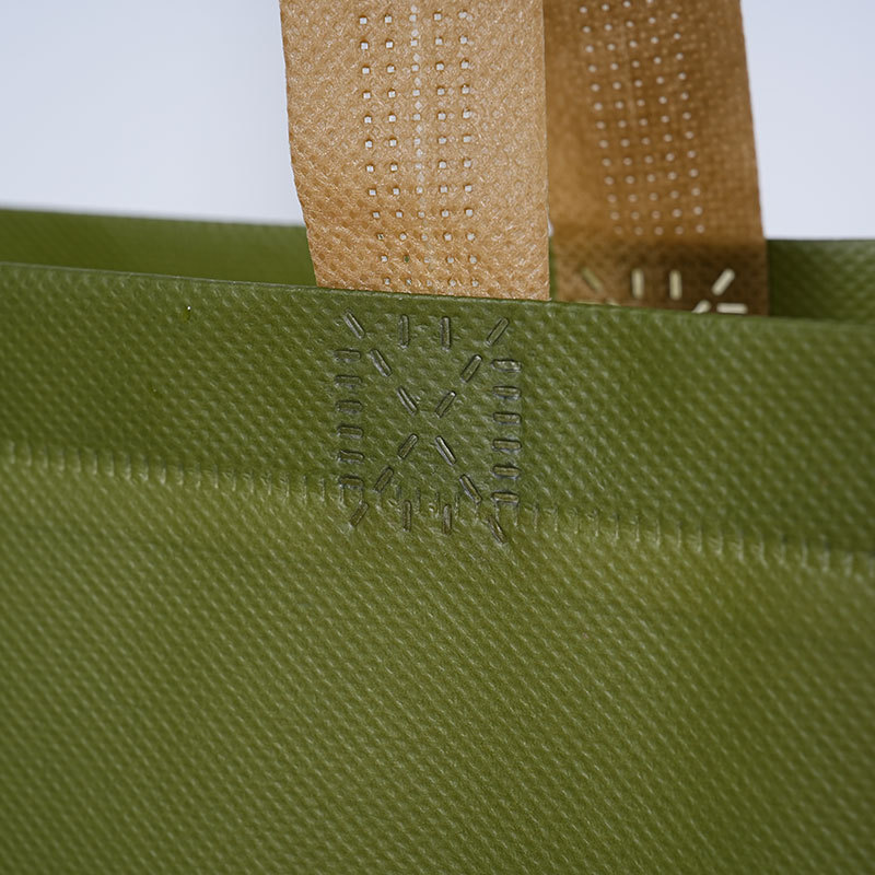 Bolsa de película no tejida ecológica bolsa de compras impermeable bolsas de color sólido bolsas de ropa bolsas de moda personalizadas bolsas de mano logo