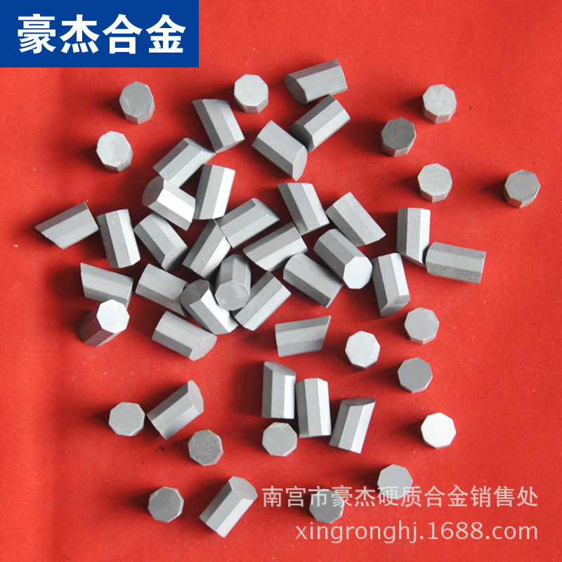 株洲钻石牌硬质合金地质矿山勘探刀头大八角YG8T107/T105