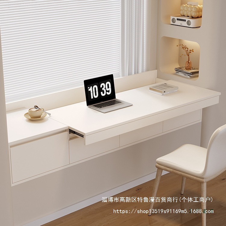 Bay window cabinet for home use, bedroom window sill, solid wood storage cabinet, 2025 new model, popular design, customizable for balcony use