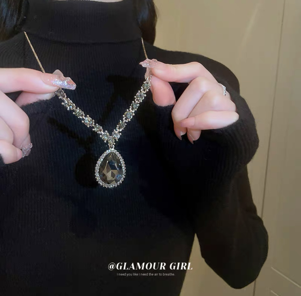 0128 고급 회색 물방울