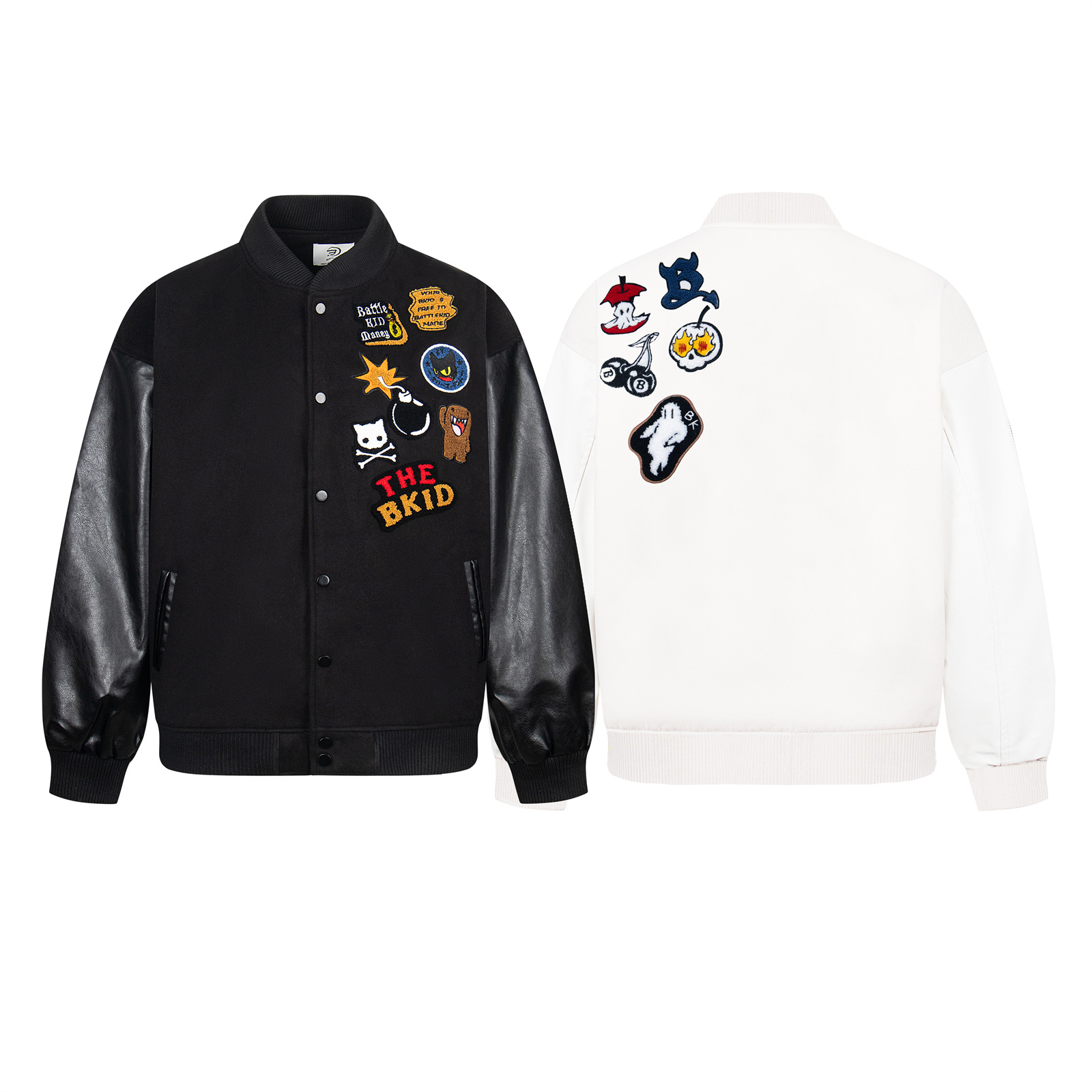 Retro velvet baseball spring uniform for men and women