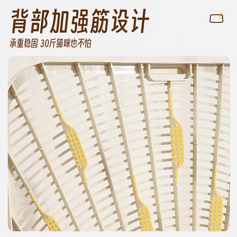猫砂垫控砂台双层控砂垫踏板猫厕所防带出猫砂盆猫砂防外溅垫子漏|undefined