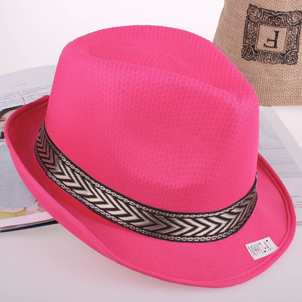 Sombrero de copa lisa – unisex, estilo jazz, para eventos formales/informales image 11