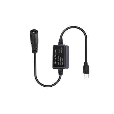 Direct Selling Car Step-Down Cable 12V24V to 5V Charging Cable Car Driving Recorder Gps Locator Power Cord (Mobil şarj cihazları) - 50cm-line