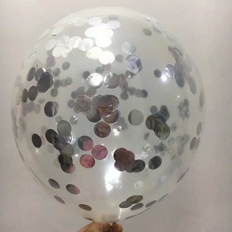 クロスボーダー12インチスパンコールバルーン结婚式お诞生日饰り道具パーティーバルーンアーチアレンジ透明ラテックスバルーン|undefined